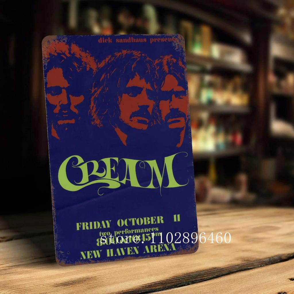 eric clapton Metal Plaques & Signs wall decor Vintage Tin Signs Captain Metal Poster Decor for Bar Pub Club Wall Decoration