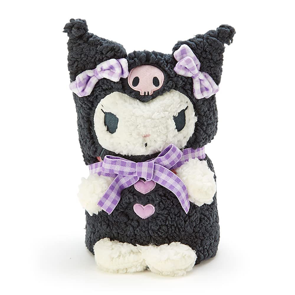 Sanrio Sanrio Cushion Blanket Kuromi Kuromi Hot and Soothing Warm Room Series Character 110 X 2 X 70 Cm 627178 SANRIO (SANRIO) Kuromi-chan