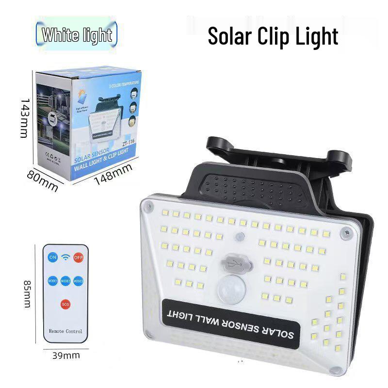 Solar Outdoor Courtyard Light with Motion Sensor – Automatically Illuminates at Night