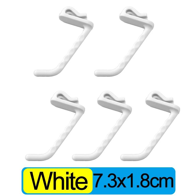 Plastic Mesh Panel Hangers Supermarket Racks Hooks Racking Mesh Display Rack Hooking Wall Hanging Holder Bracket Organizer Tools