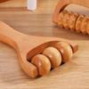 Eco Friendly Wooden Massager Roller Manual Relaxation Tool for Full Body Face Neck Stress Relief Home Use