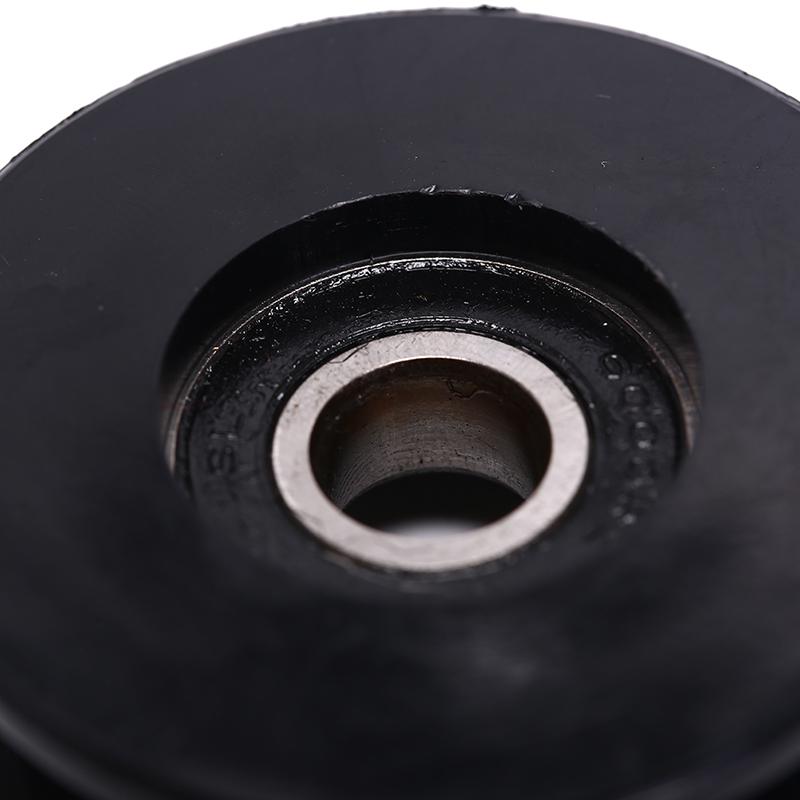 1 Pcs 50Mm Black Bearing Pulley Wheel Cable Gym Equipment Part Wearproof Gym Kit