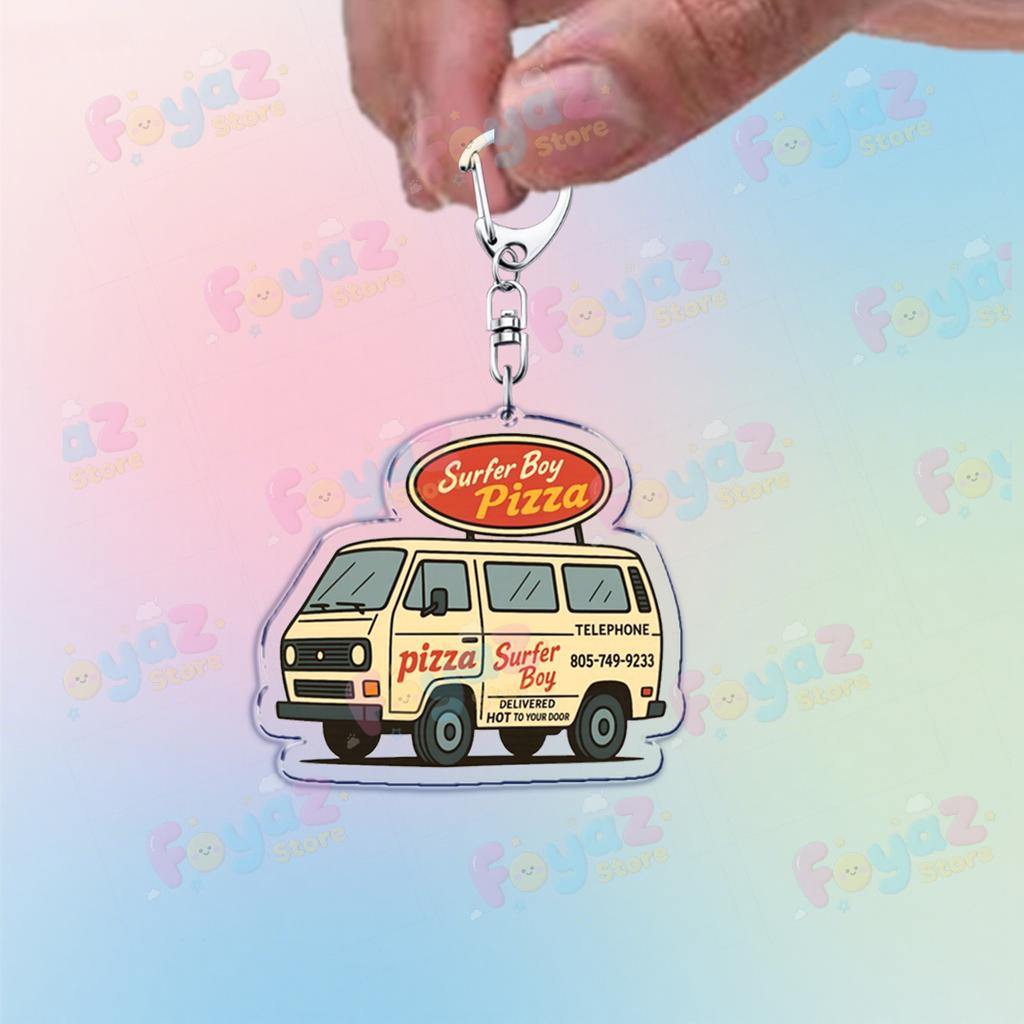 Tv Show Will Byers Keychain for Accessorie Bag Eleven Joyce Byers Art Hellfire Charm Keyrings Jewelry Friends Club Gifts