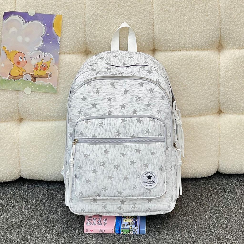 Schoolbag1011 New Schoolbag Large Capacity Backpack Student Backpack Cute and Light Casual Backpack Wholesale for Primary and Secondary School 