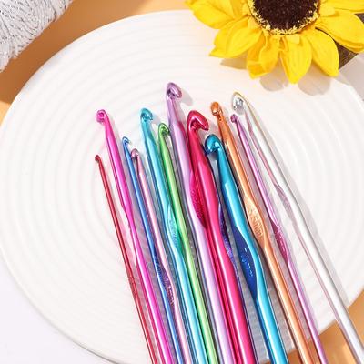 Tunisian Afghan Aluminum Knitting Crochet Sewing Accessories Knitting Needle Crochet Needles