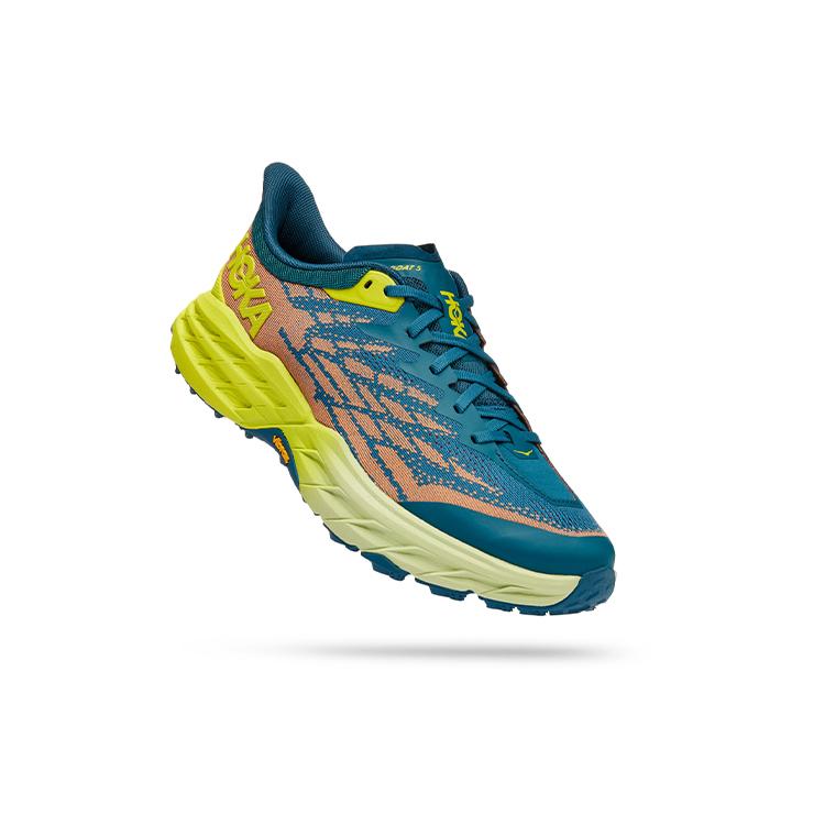 HOKA One One Speedgoat 5 Blue Coral Evening Primrose 1123157-BCEP