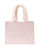 Maison De Fleur Tote Bag, E-commerce Exclusive Ribbon Pattern Jacquard Square Tote, Small, Women's, Pink