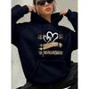 Damen Mode Hoodie