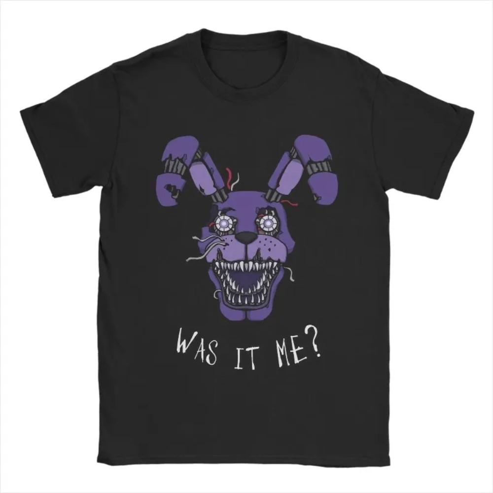 

Чоловічі Весна Літо Пастка FNAF У Фредді Труба Футболки Вінтаж 100% Бавовна Одяг Вінтажний Короткий Рукав Круглий Виріз Футболка XXXL