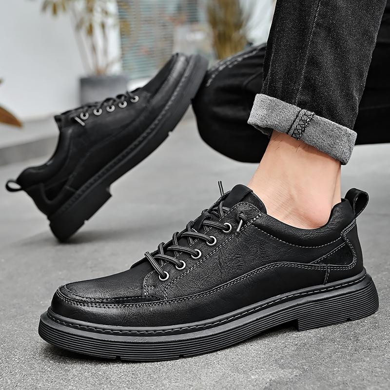 Men's Fashion Casual Leather Shoes Dress Shoes