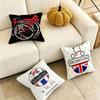 BBrompton LOGOO Square DoubleSided Printed Pillow Case Bedroom Bedside Pillow Sofa Cushion Cover Gift
