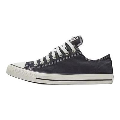Chaussures en Toile Baskets Unisexe All Star Confortables Polyvalentes Basses Bleu Foncé 167961C