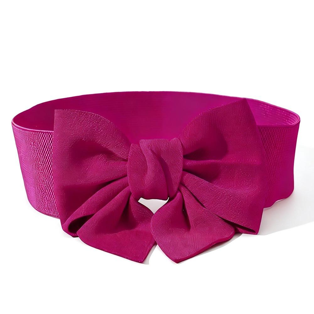 Elegant Bowknot Waist Straps Wide Dress Belt Waist Belt For Dress Decorate Clothes Accessories