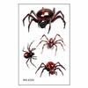 Waterproof Spider Tattoo Realistic Halloween Face Tattoo Body Art Body Tattoo Stickers  Face Makeup