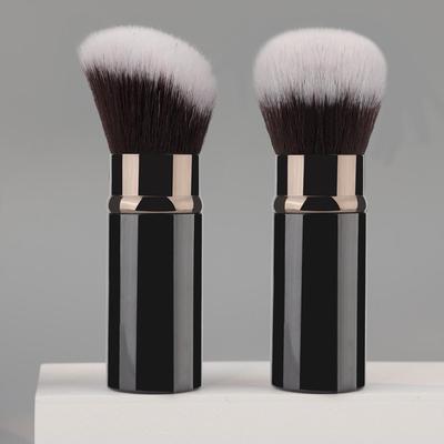 Multi-functional Retractable Makeup Brush: Ideal for Loose Powder, Pressed Powder, Blush, and Dusting.