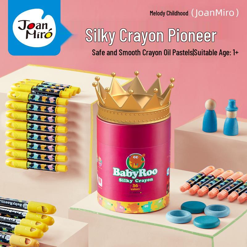 

Milo Kids Twistable Washable Crayons & Water-Soluble Oil Pastels Set