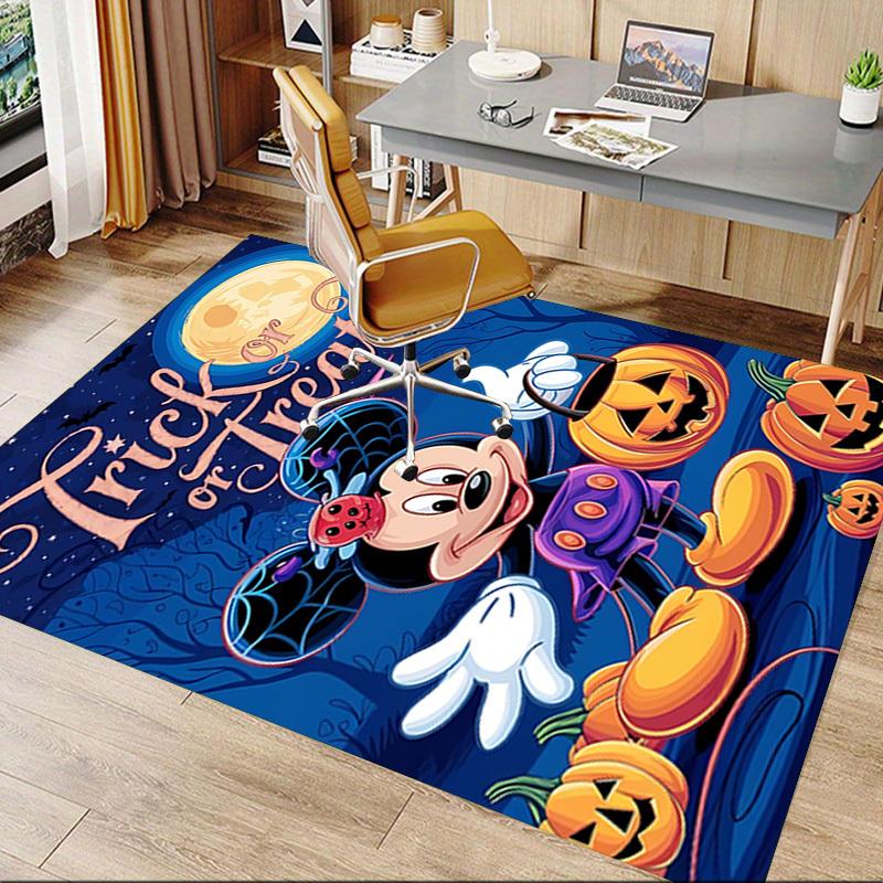 1pc Trick or Treat? Carpet Anti Slip Polyester Floor Mat for office.Bedroom