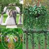 2.2M Artificial Creeper Leaves Hanging Fake Vine Ivy Garland Silk Wall Plants Wedding Party DIY Garden Decoration Green Rattan
