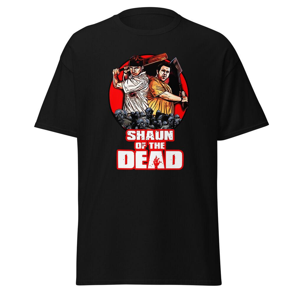 

shaun of the dead classic tee horror shirt 4XL
