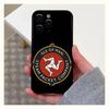 Isle of Man Coat of Arms Phone Case For Apple iPhone 15,14,13,12,11,Pro,X,XS,Max,XR,Plus,Mini Soft Black Cover