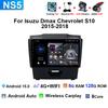 Car Radio  For Isuzu D-MAX DMAX Chevrolet S10 2015 - 2018 Android15 Autoradio Multimedia Player  Wireless Carplay Navigation GPS  YL5