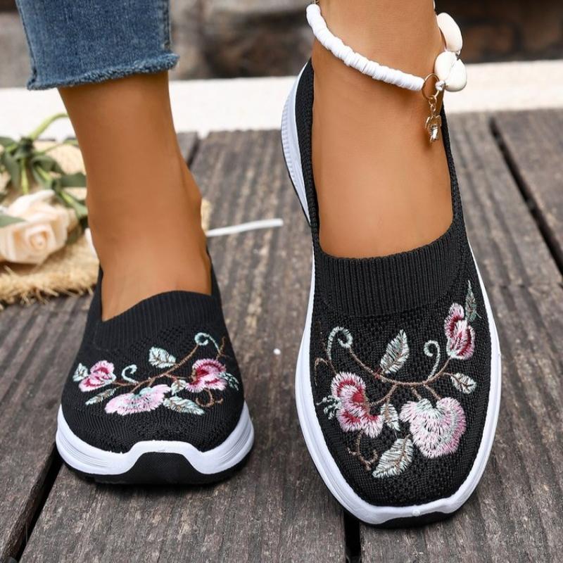 Fashion Spring and Autumn New Women's Sports Shoes Fashionable Breathable  Wear-Resistant Casual Sports Shoes Flat Shoes Loafers