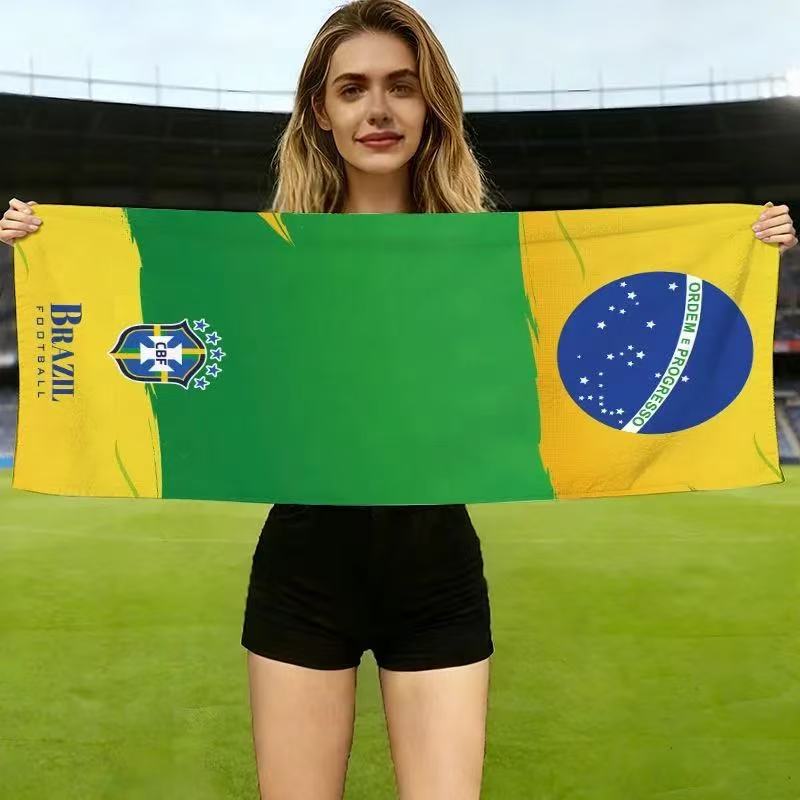 Football World Cup support towel