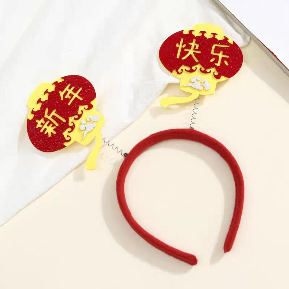 Adults Kids New Year Hair Hoop Felt Snake Hairband Cute 2025 Headband  Prom Props