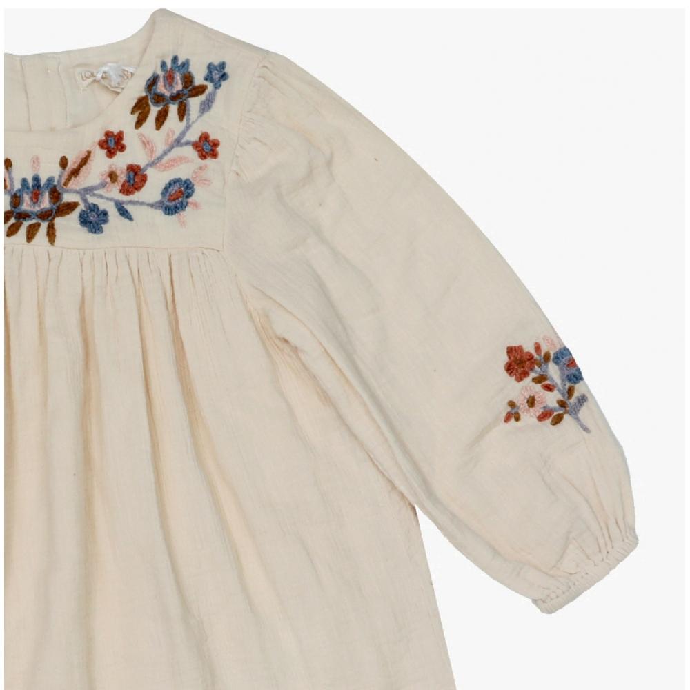 Louis Misha Kinderkleid Sophia Gri W25 S0271