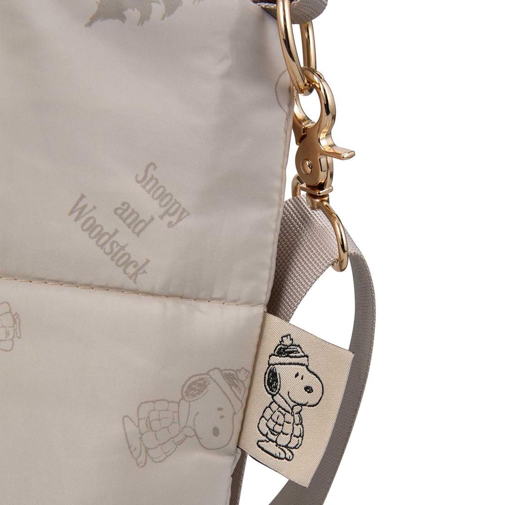 Snoopy 2-Way Tote Bag 6100 PN181. Ivory Down