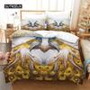 Duvet Cover Peacock Exotic Birds Animals Quilt Cover Polyester Feather Butterfly Flowers Bedding Set King For Girls Teen Room