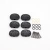 6Pcs Oval Shape Electric Guitar Tuning Pegs Cap Tuners Machine Head Replacement Buttons Knobs 5 Coloer