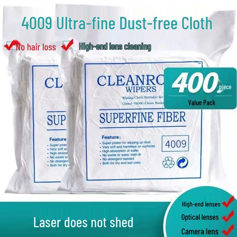 Ultra-Fine Lint-Free Cloth for Mobile Phones, Printers, and UV Print Heads: Dust-Free, Non-Woven, Antistatic Cleaning Cloth 4009