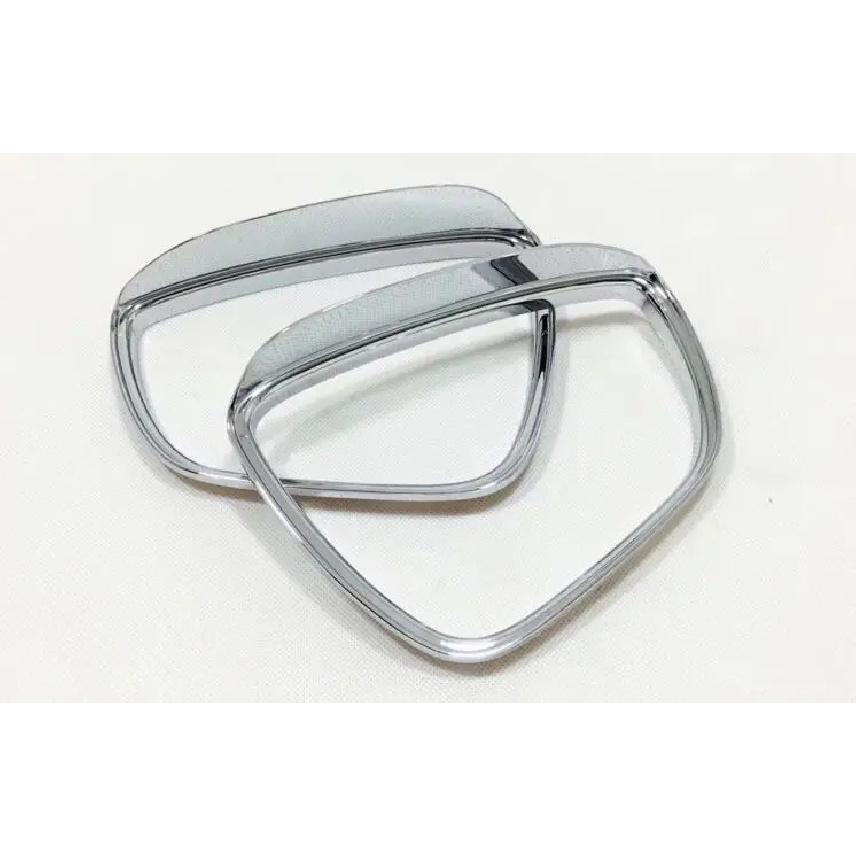 For Ford Focus     Car Rear Rearview Side Glass Mirror Trim Frame Rain Shield Sun Visor Shade Eyebrow 2pcs