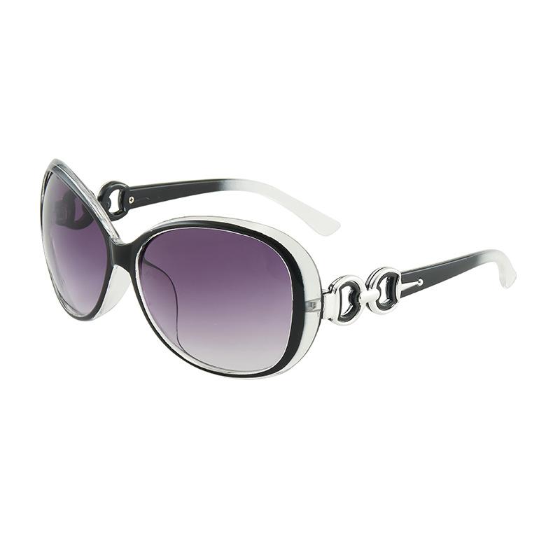New Women Large Oval Sunglasses Vintage Designer Sun Glasses Fashion UV400 Protection Stylish Eyewear
