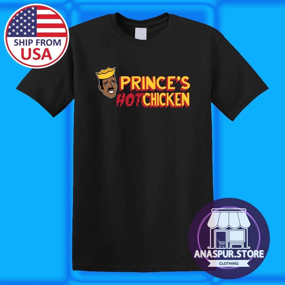 Prince s Hot Chicken Restaurant Men s Black Size S-5XL L