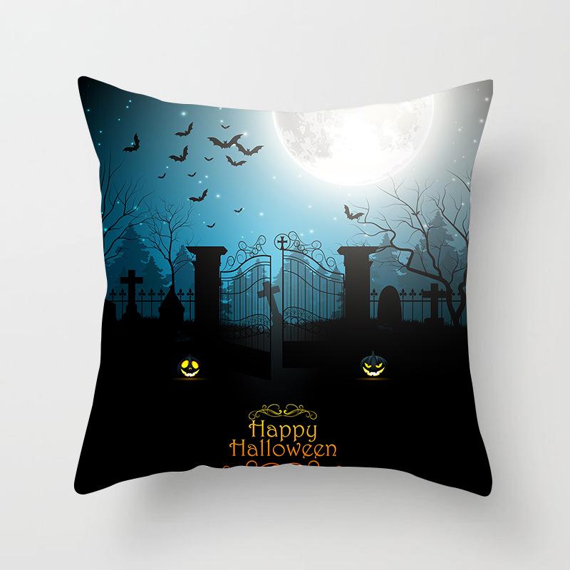 Pillow Covers Halloween Day Home Sofa Cushion Covers Office Supplies