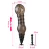 18-52cm Inflatable Anal Beads Anal Plug For Women Vaginal Dilator Men Butt Expander Big Dildos Female Masturbator Sex Toys Adult