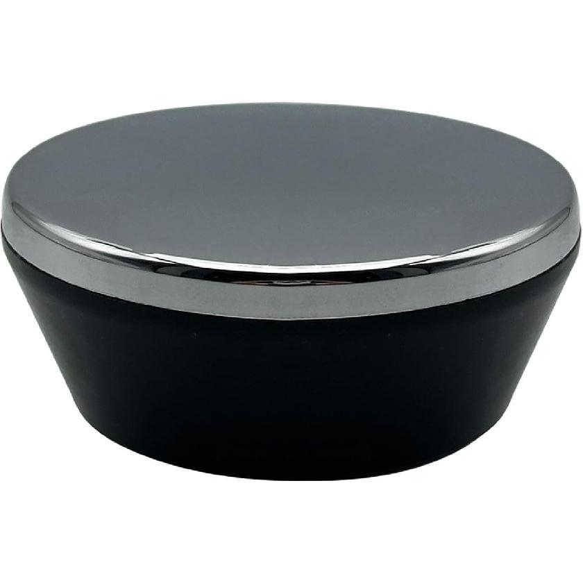 AEZ73913401 Knob Assembly Fits washers and dryers Chrome