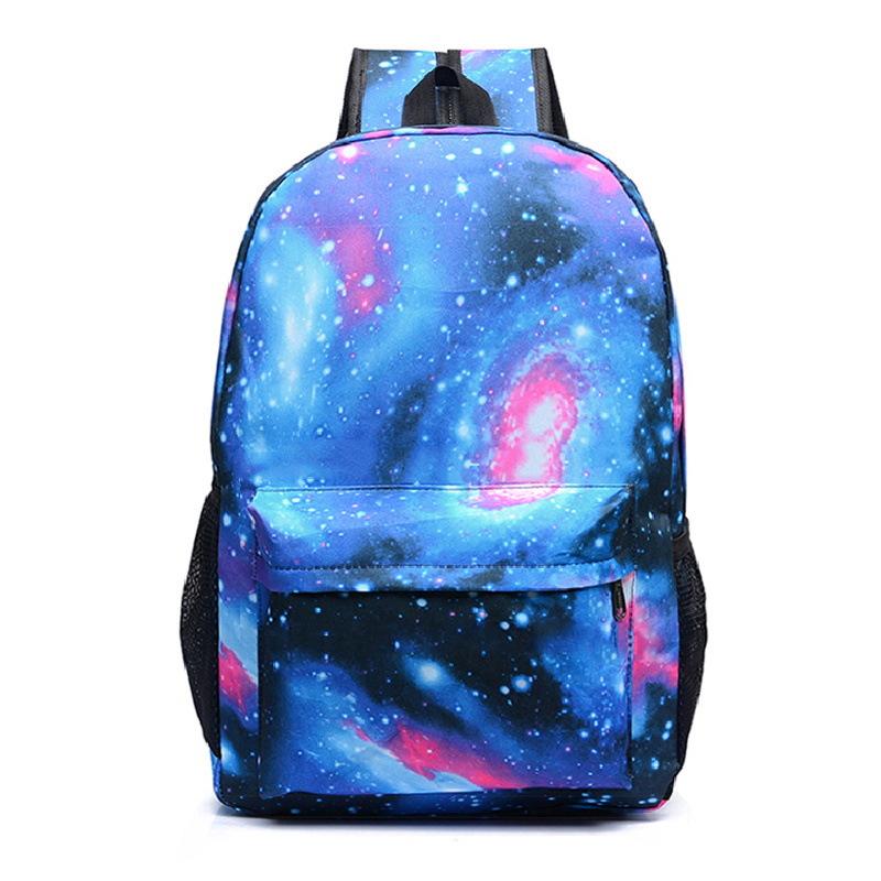 Blank Backpack Children Primary School Students Middle School Students Large Capacity Simple Versatile Backpack Bag