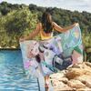 Jeu Lynae Wuthering Waves Serviette Séchage Rapide Serviettes de Plage Conviennent Pour Piscines Camping Yoga et Salle de Sport