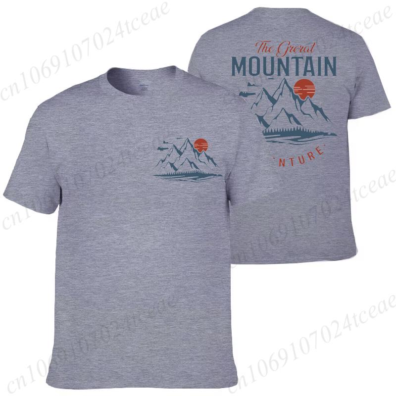 Herren Wandern Outdoor T-Shirt Kleidung mit doppeltem Aufdruck Designs T-Shirts für Männer Frauen Sportbekleidung Berge Camping Reise T-Shirts
