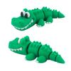 Three Dimensional Crocodile Shaped, 3D Printed Cute And Lively Animal Models, Flexible Joint Swinging For Stress Relief