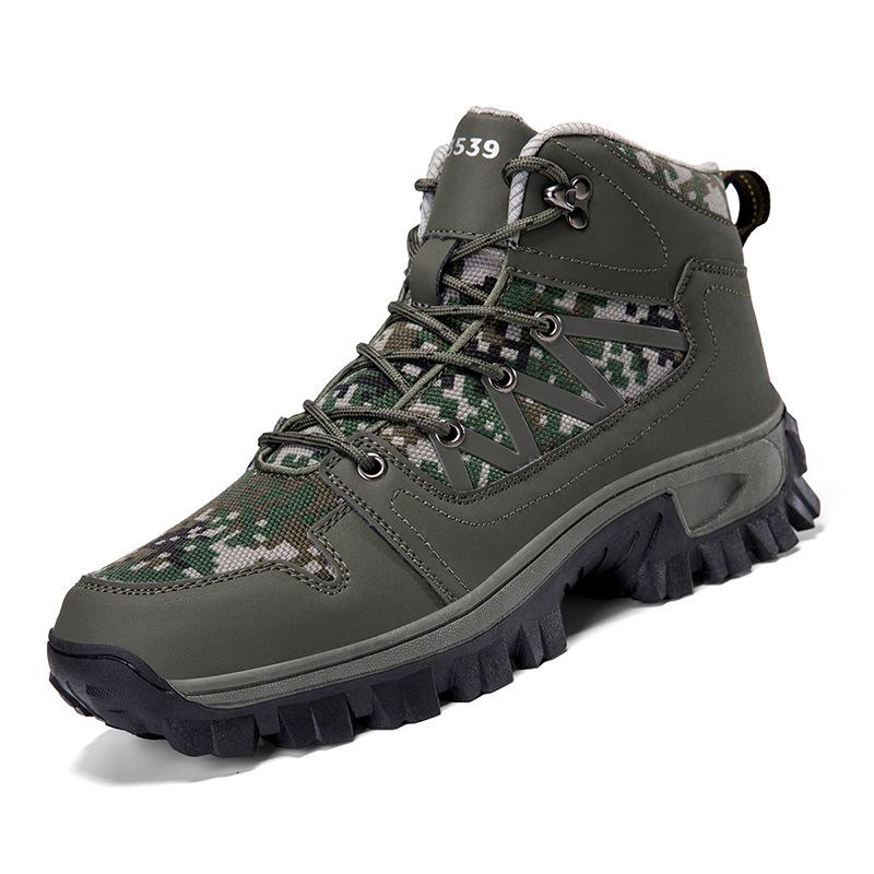 

Outdoor Shoes Men Hiking Waterproof Anti Slip Sports Breathable Travel 39