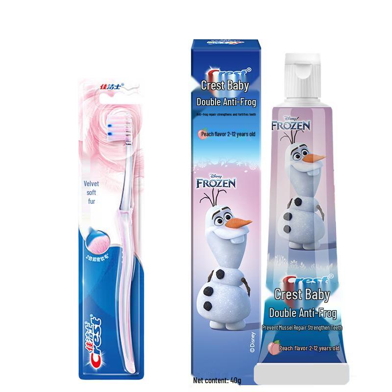 Crest Kids Toothbrush & Toothpaste Set