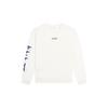 Li Ning Sports Life Collection Sweatshirts Unisex Ivory Crew Neck Moderate Regular AWDSF77-2