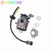 15mm Carburetor Kit for Engine 40-5 44-5 For Brushcutter 43cc 49cc 52cc Strimmer Cutter Chainsaw Carb Carburetors Jets 1