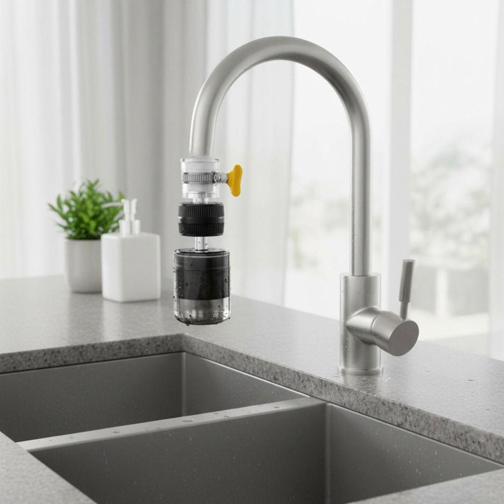 Anti-Splash Kitchen Tap Filter Nozzle Kitchen Faucet Water Purifier  Washing Vegetable Fruit