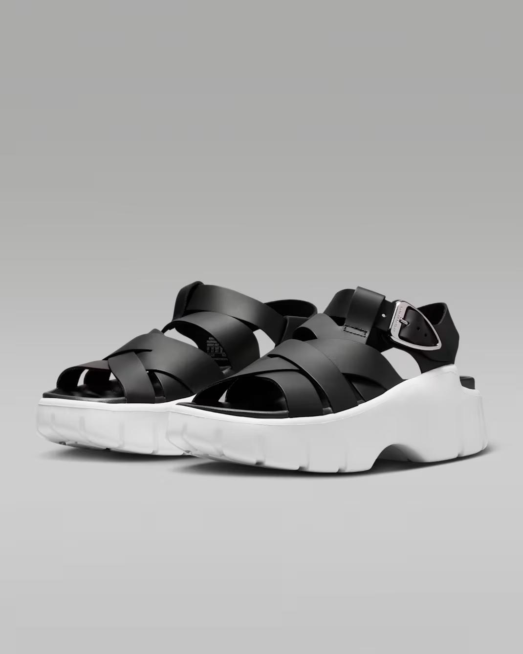 IB8841-001 Сандалии Nike Jordan Willow Черный/Белый (Женский) 5