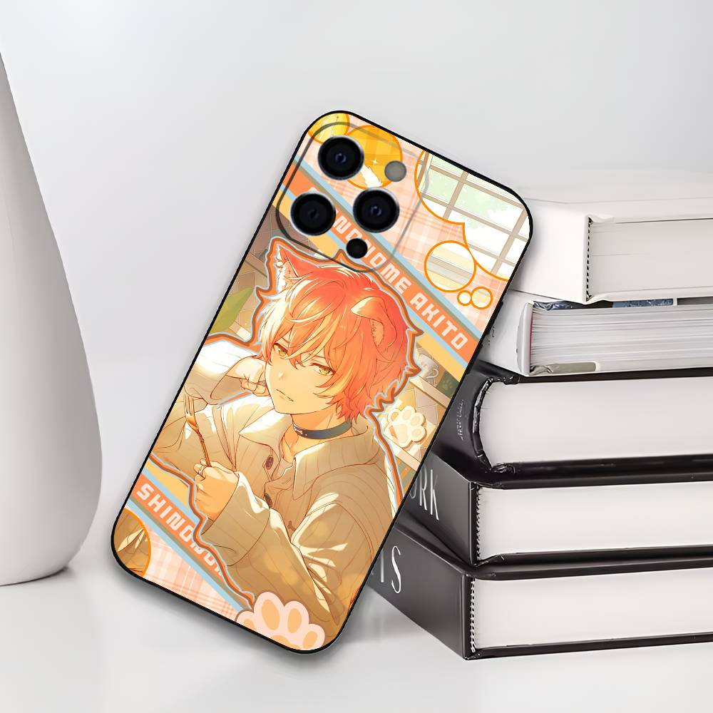 Vivid BAD SQUAD Akito Toya Phone Case For iPhone 17,16,15,14,13,12,11 Plus,Pro Max,XS,Soft Silicone Black Cover